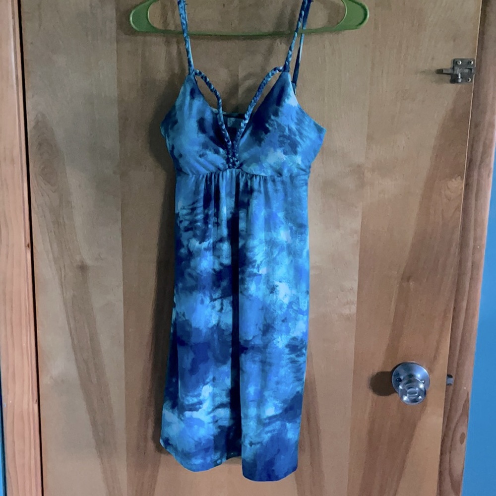 Size S, Planet Gold tie dye dress